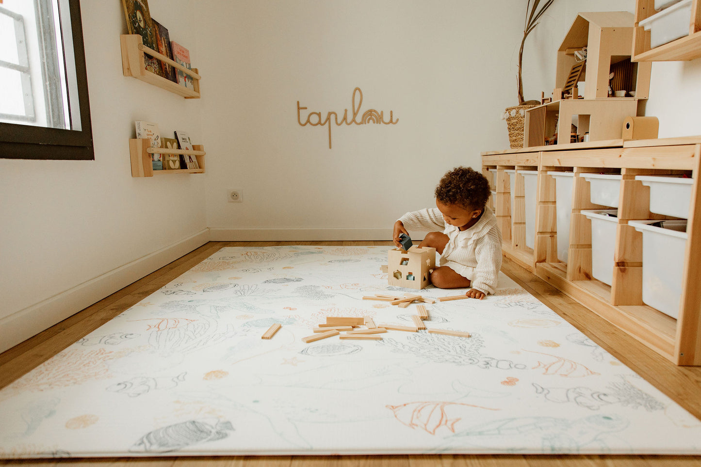 XL play mat - the lagoon